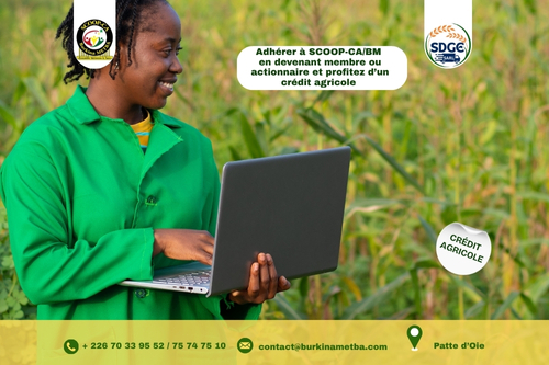 SCOOP-CA Burkina Metba : Souscrire, c’est bâtir le Faso main dans la main